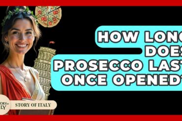 How Long Does Prosecco Last Once Opened? - Story Of Italy