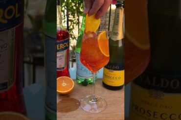 Aperitif Series: How to make Aperol Spritz