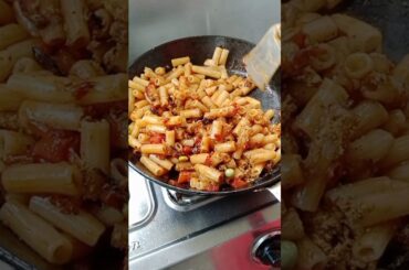 without onion and garlic pasta recipe #recipe #pasta #shorts