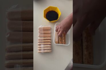 Tiramisu Cake-Coffee Lover’s Fav #italian #nobake #desert #yshorts #trending #tiramisu