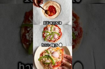 Egg pizza recipe|Roti egg pizza|Pizza egg - 100 ways to have eggs