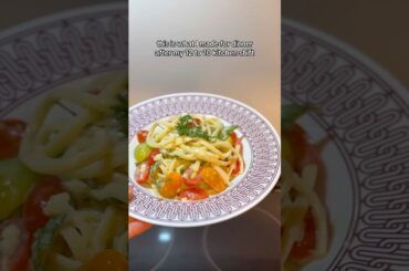 simple dinner after my 12 to 10 kitchen shift #shorts