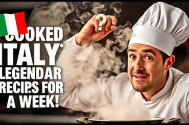 7 Days as a Chef with Italy’s Most Beloved Recipes!