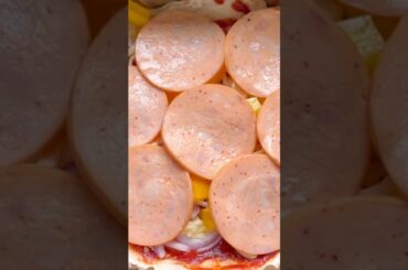 Better Than Pizza! Easy Air Fryer Tortilla Pizza. Delicious recipe #shorts