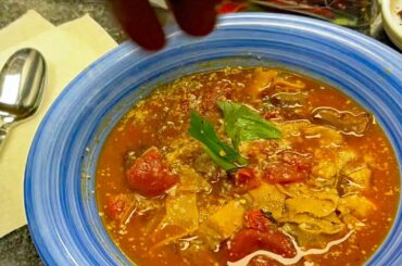 Trippa: Roman Style Tripe Stew made from Chinese Leftovers