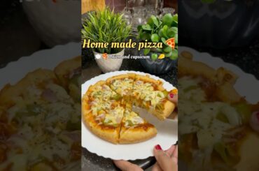 Home made pizza #newsong #love #recipe #youtoubeshorts #shorts #shortvideo #viralshort #foodie