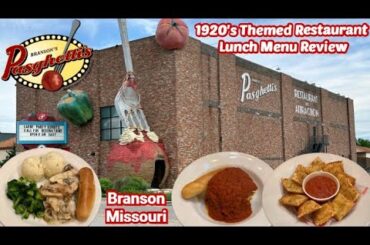 Pasghetti's Italian 1920's Themed Restaurant Review & Walkthrough - Branson Missouri