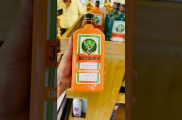 Jaegermeister orange Limited #shorts