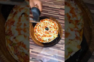 pizza order late night on my cloud kitchen #shorts #shortvideo #food