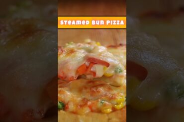 Steamed Bun Pizza Hack You’ll Crave Daily! l #food #usa @thegoldenbalance