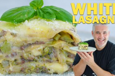 How to Make WHITE LASAGNA Like an Italian...With NO Chicken