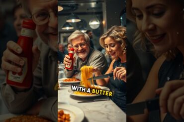 American Tourists vs. Italian Food: Pasta Fails in Rome! #Italy #Travel #FoodFails #Pasta #Comedy