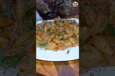 Trending recipe of red sauce pasta #recipe #shorts #pasta #redsaucepasta