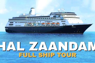 HAL Zaandam | Full Ship Walkthrough Tour & Review 4K | Holland America Line