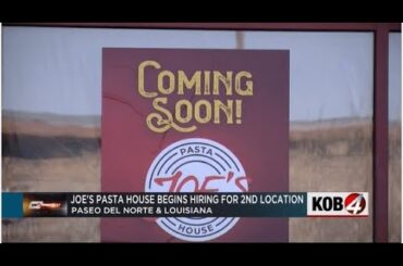 Joe's Pasta House: A New Italian Dining Experience in Albuquerque!
