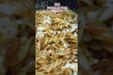 Pasta Recipe at Home #pasta #italian #food #shorts #ytshortsindia #homemadefood #recipes