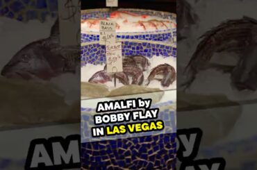 Best Italian Restaurant to Visit in Las Vegas Strip! Amalfi by Bobby Flay #lasvegas #food #italian