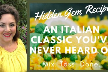 NO FUSS TRADITIONAL ITALIAN RICE SALAD FROM PANTRY STAPLES -(DELICIOUS AND EFFORTLESS!)