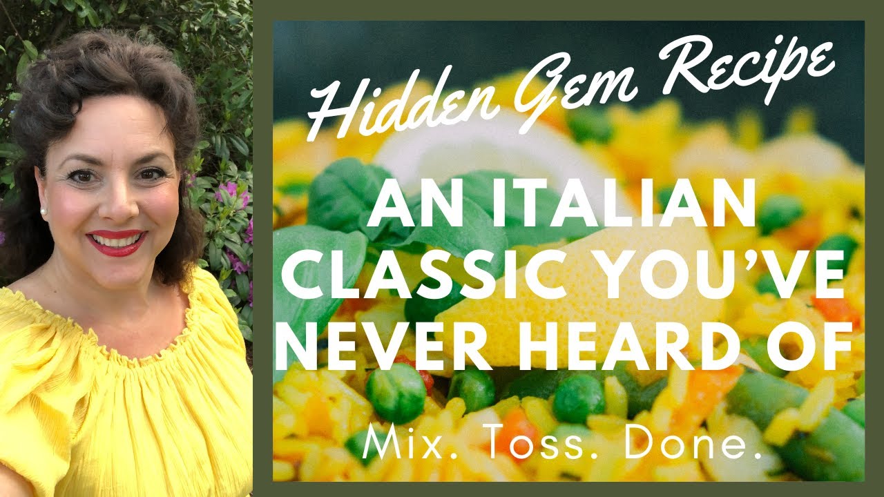 NO FUSS TRADITIONAL ITALIAN RICE SALAD FROM PANTRY STAPLES -(DELICIOUS AND EFFORTLESS!) NO FUSS TRADITIONAL ITALIAN RICE SALAD FROM PANTRY STAPLES -(DELICIOUS AND EFFORTLESS!)