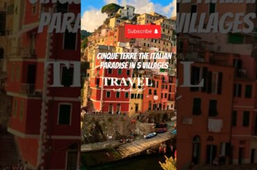 CINQUE TERRE TRAVEL GUIDE BREATHTAKING  VIEWS, COLORFUL VILLAGES & COASTAL TRAILS #italy #travel