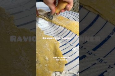 The Easiest Ravioli For Dinner #asmr #cooking #italian #pasta #shorts