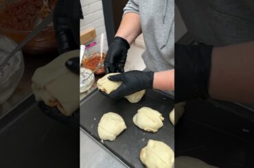 Lasagna Garlic Knots #Shorts