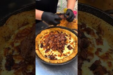 Brisket Deep Dish Pizza #Shorts