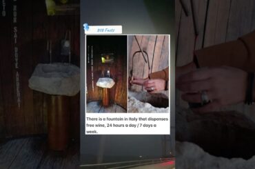 Free Wine 24/7? This Italian Fountain Makes It Real!