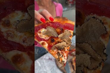 Authentic FRESH Black Truffle Pizza