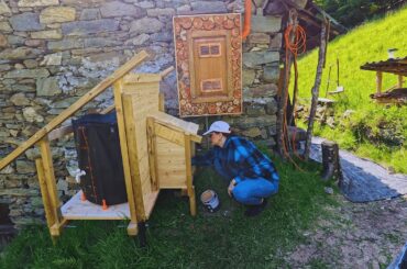 EP 83 | Woodworking Off Grid, Tiny Rustic Closet Build, Italian Cooking