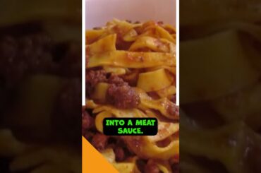 Don't Expect Spaghetti AND Meatballs together in Italy