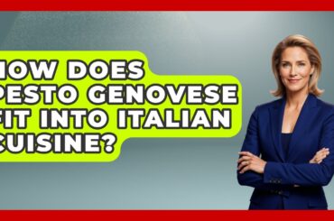 How Does Pesto Genovese Fit Into Italian Cuisine? - Western Europe Explorer