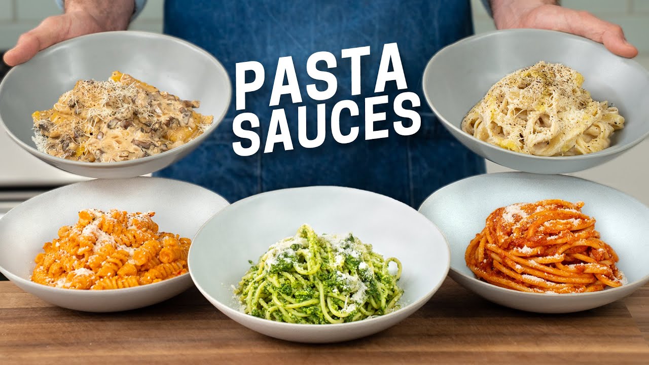 5 Restaurant Quality Pasta Sauces in 15 Minutes 5 Restaurant Quality Pasta Sauces in 15 Minutes