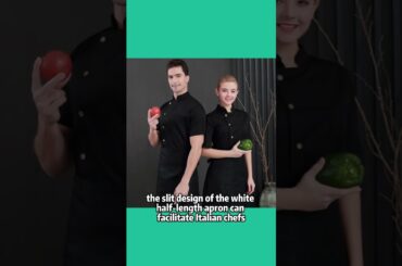 2023, Top 4 Italian restaurant fashion chef uniform matching | Italian Cuisine #Restaurant