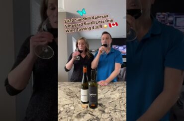 2020 Sandhill Vanessa Vineyard Small Lots One 4.0/5 Star Canadian Wine Tasting #winewithryan #wine