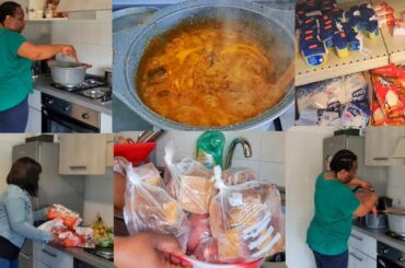 Slow living in italy/Silent Vlog/Grocery Haul/Bulk Nigerian Cooking