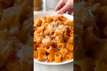 Sweet Italian Sausage Rigatoni #pasta #pastarecipe  #food #easyrecipe #rigatoni