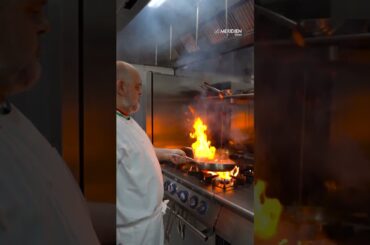 Chef Cristiano in action !  #lemeridiendhaka #authenticitalian