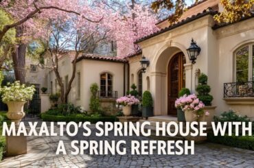 Maxalto’s Spring House Luxurious Italian Design with a Spring Refresh of Elegant Accents