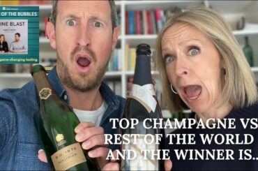 Wine Blast podcast BREAKING NEWS episode with Susie and Peter: Battle of the Bubbles LIVE #wine