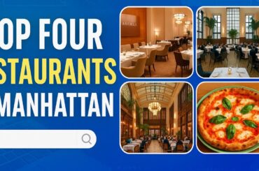Top Four Restaurants in Manhattan