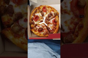 pizza hut $7 my box food review