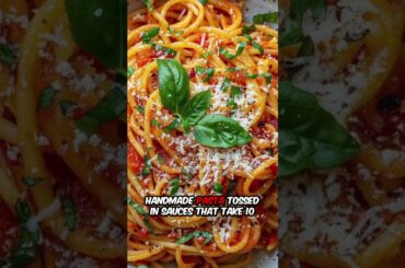 Why Italian Food Is the World’s Favorite | 60 Seconds of Pure Flavor