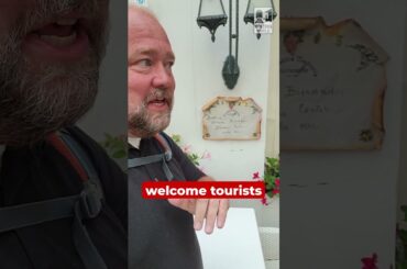If the restaurant says Welcome Tourists, it might be a tourist restaurant