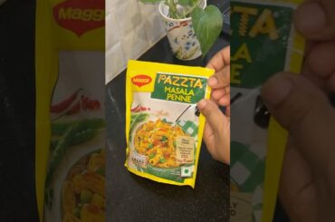 Maggi Pazzta Masala Penne madewith Suji, So tasty & Delicious Italian pasta #shorts #food #recipe