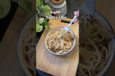 Mushroom Aglio e Olio with cheese | #spaghetti #pasta #food #viralvideo #shortvideo #trendingshorts