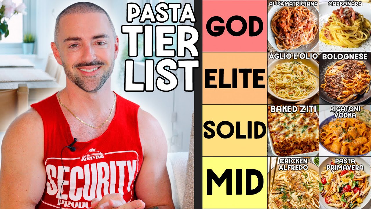 The Ultimate Pasta Tier List (ft. Matteo Lane) The Ultimate Pasta Tier List (ft. Matteo Lane)