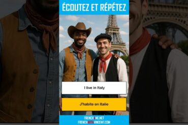 Simply Say It In French I I live in Italy