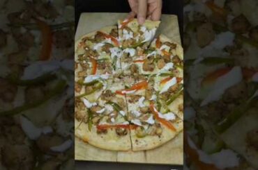 Ranch Pizza Without Oven | #shorts #youtubeshorts #short