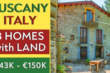 3 Gorgeous HOUSES for SALE in ITALY | Italian Homes in Tuscany